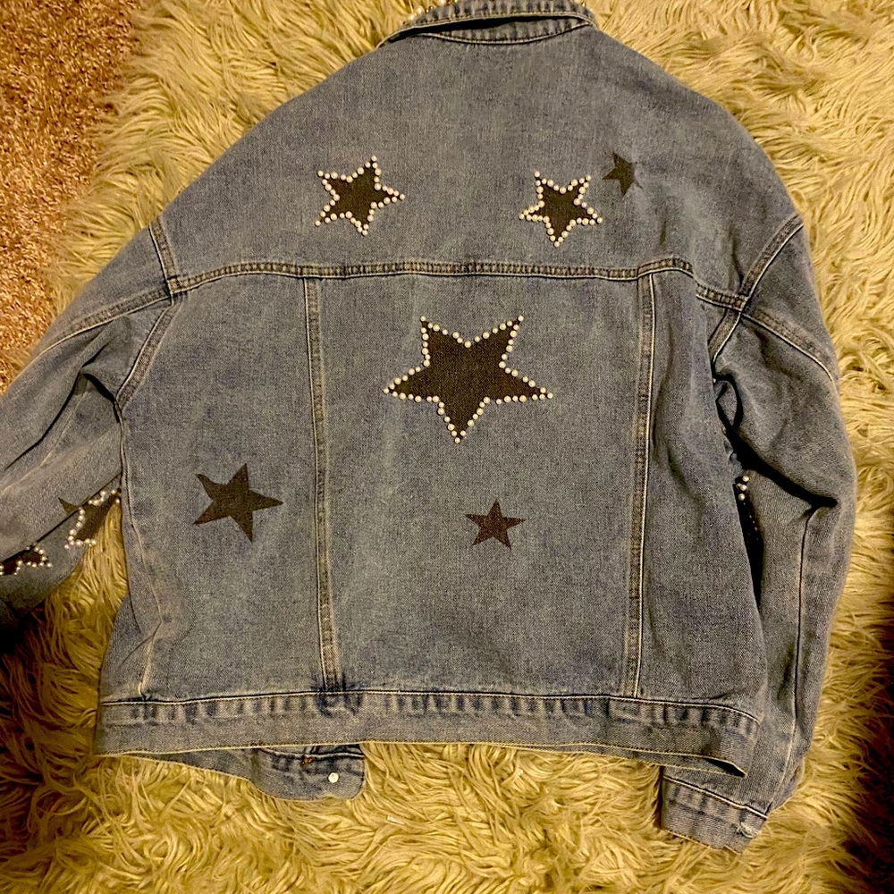 Jean jacket oversized size M